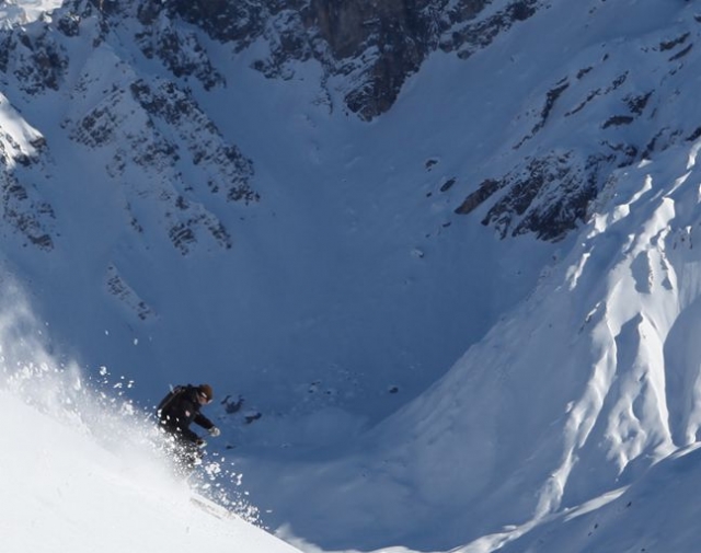  Sesión de esquí fuera de pista 